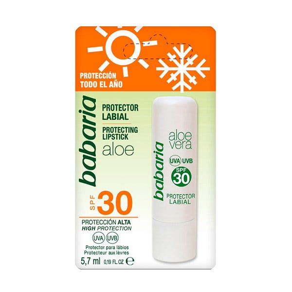 Balzám na rty s aloe vera SPF 30 | 5 ml