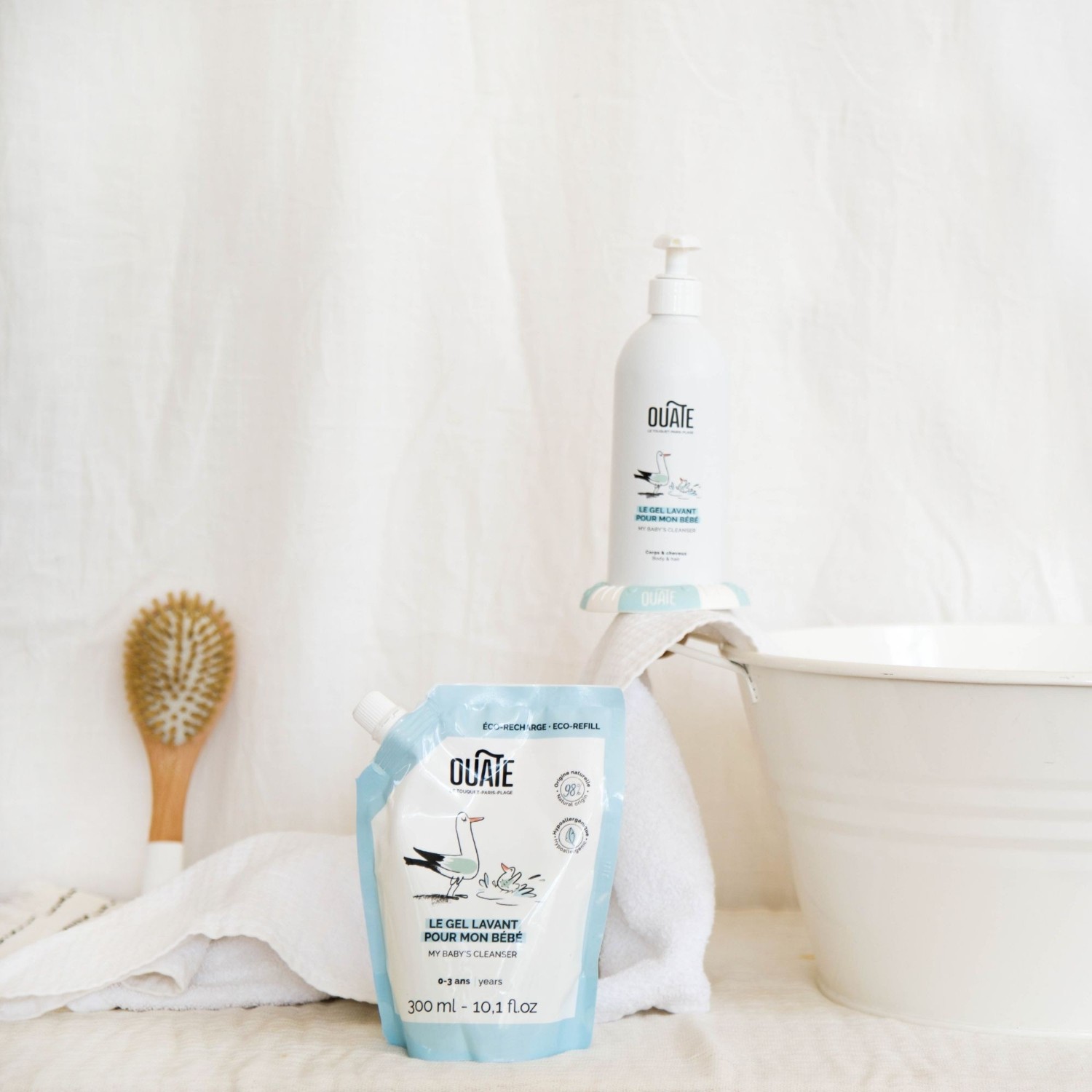 Ouate Le gel lavant pour mon bébé - recharge
