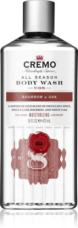 Gel de Banho Cremo Bourbon & Oak para Homens
