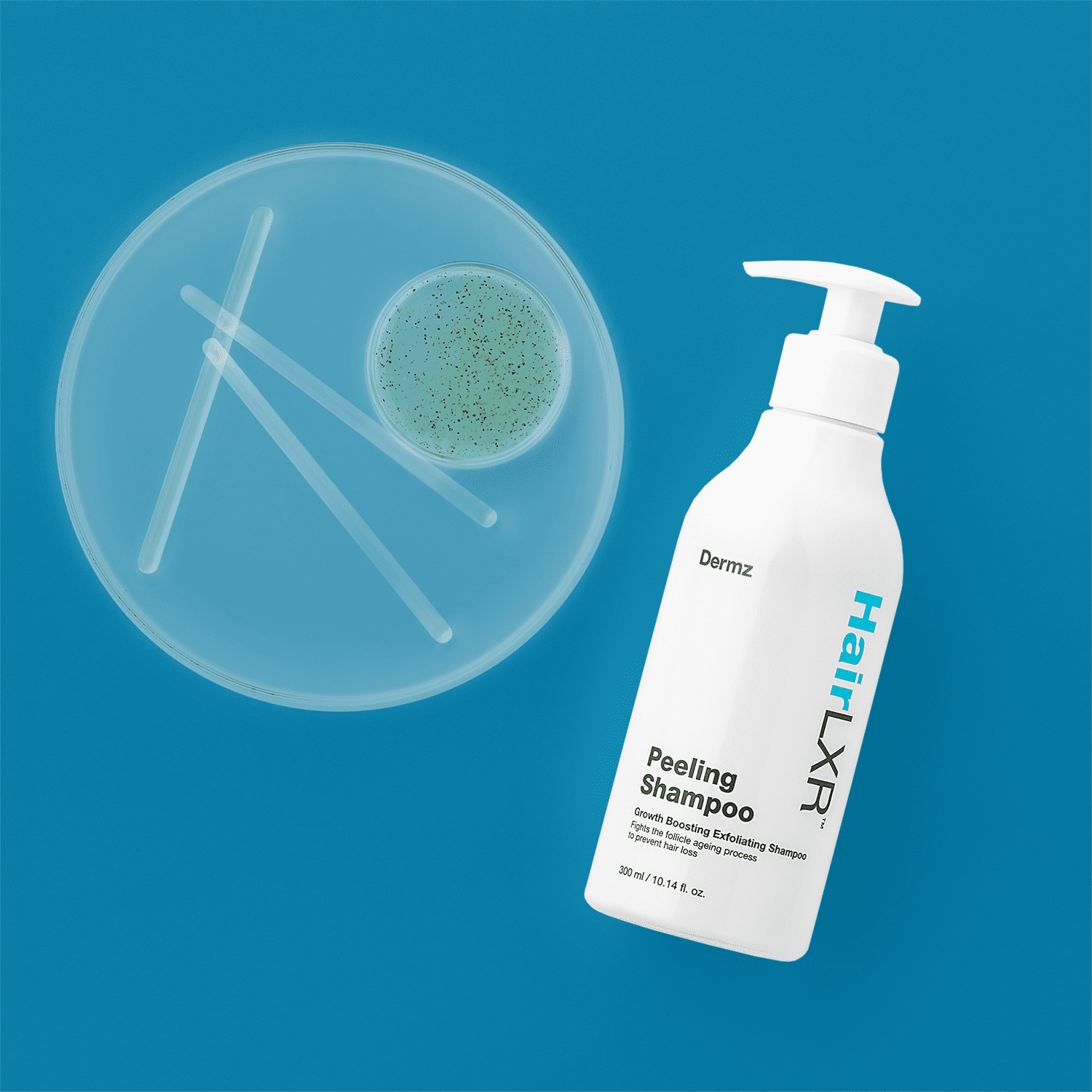 Dermz HairLXR Peeling Shampoo
