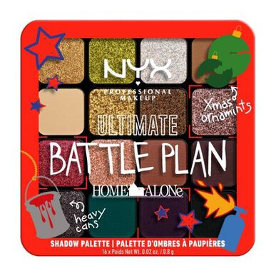Nyx Professional Makeup Home Alone Ultimate Shadow Palette 2024 Battle Plan -luomiväripaletti, rajoitettu erä, 1 kpl