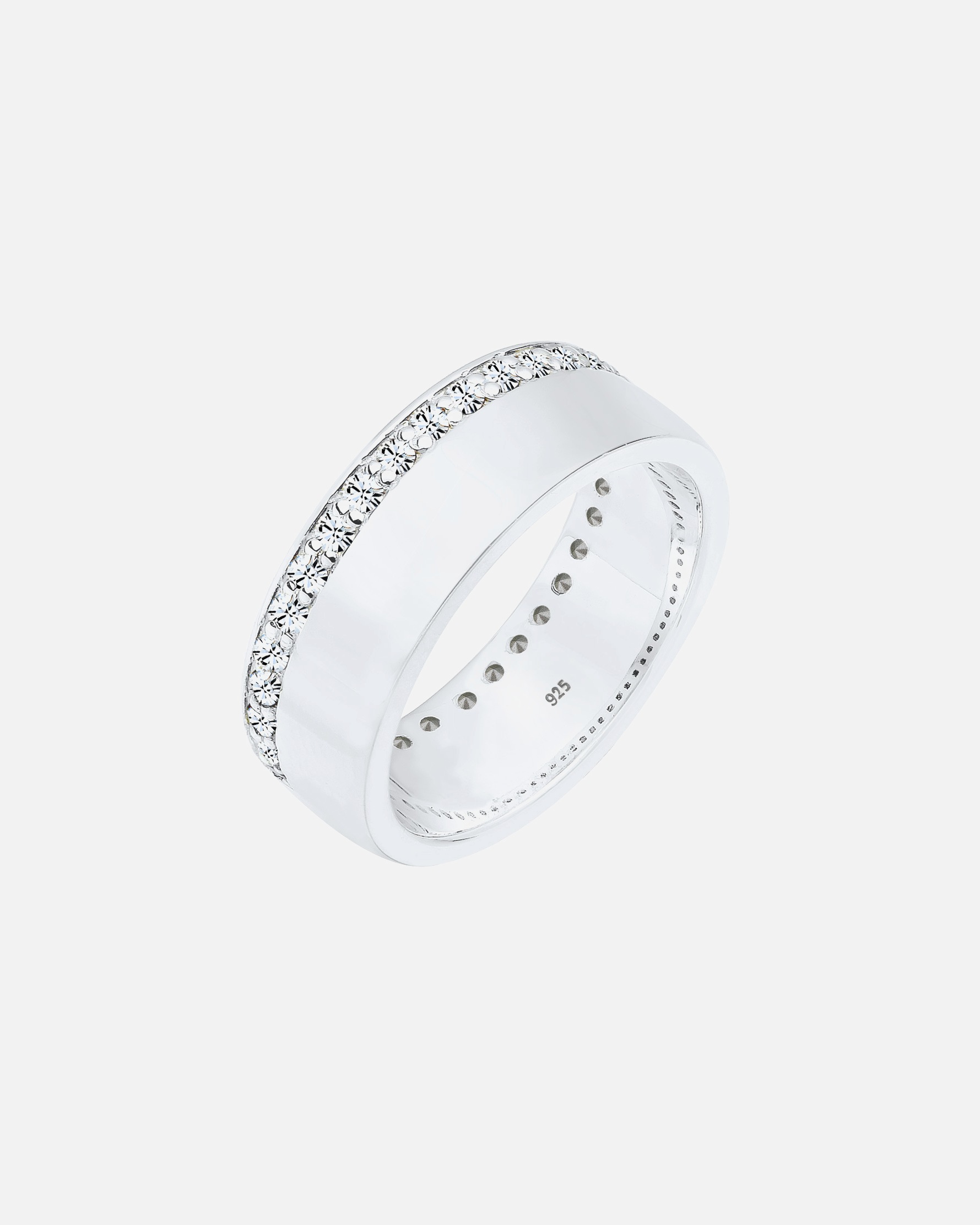 Elli pour dames avec cristaux étincelants en argent 925 Sterling
