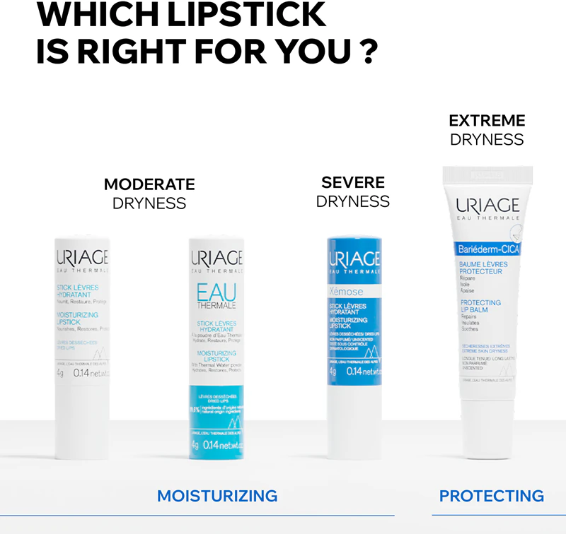 Bálsamo Protetor Labial Uriage Bariéderm Cica-Lips