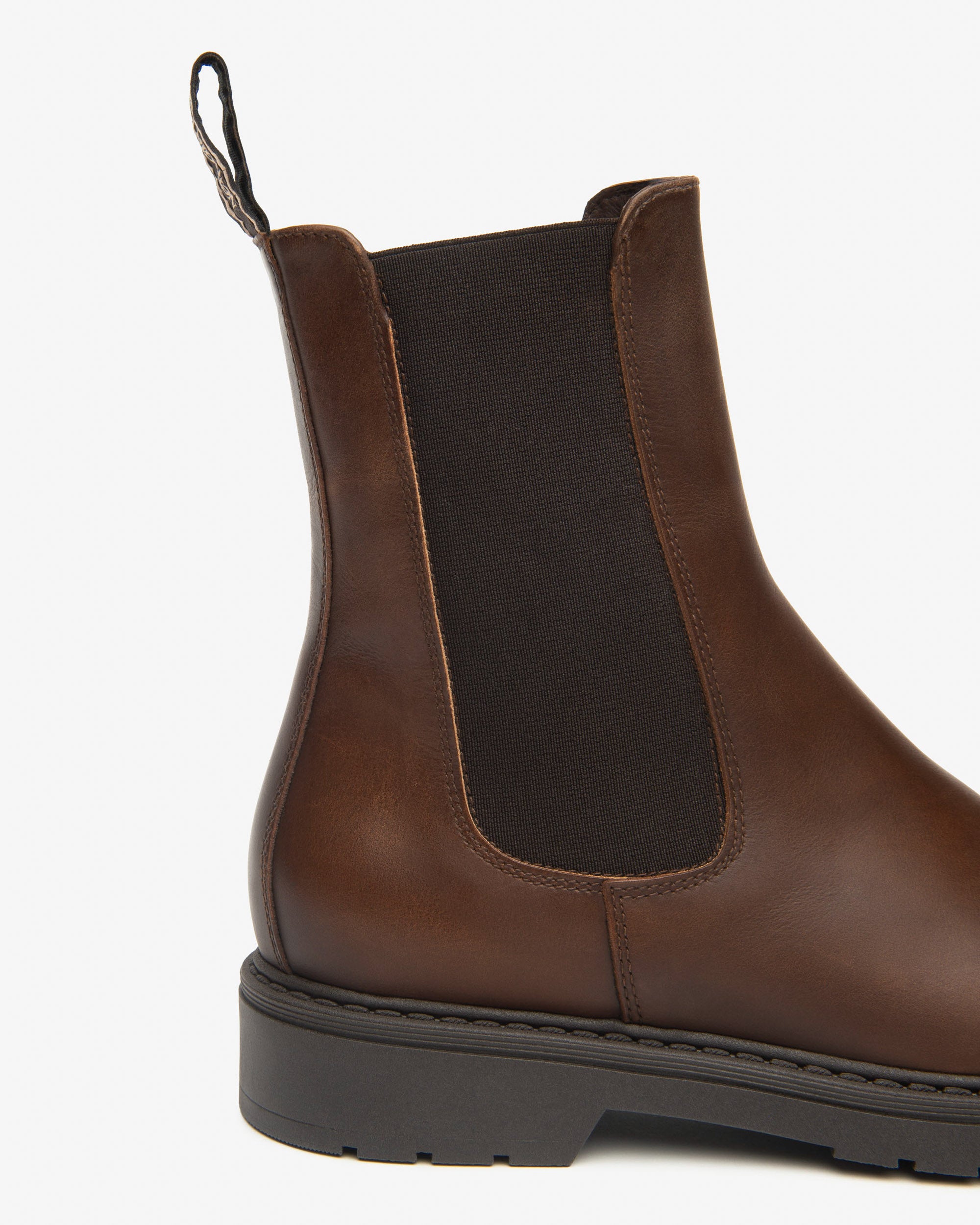  Chelsea-Boots aus Leder für Damen
