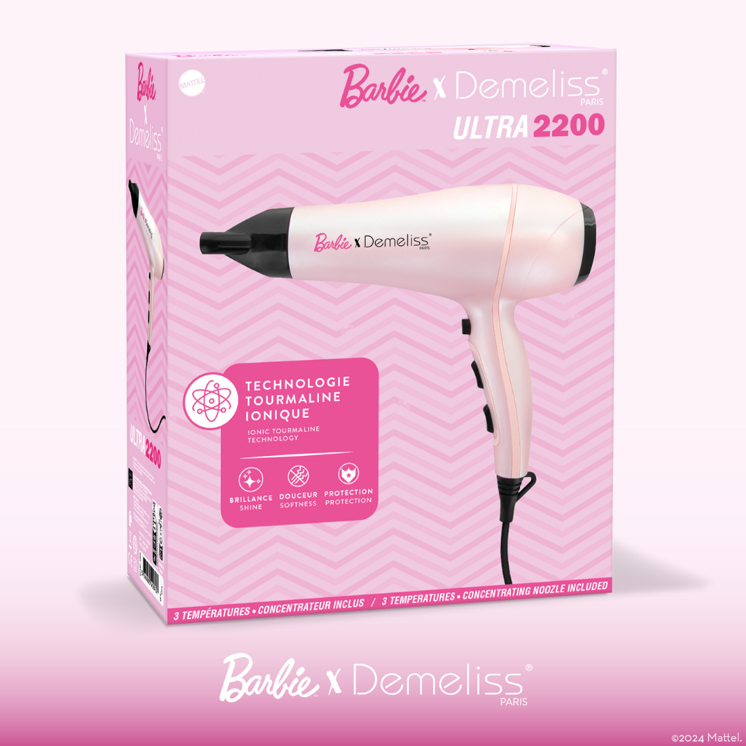 Barbie Ultra 2200 sušilo za kosu Peli za kosu i pribor
