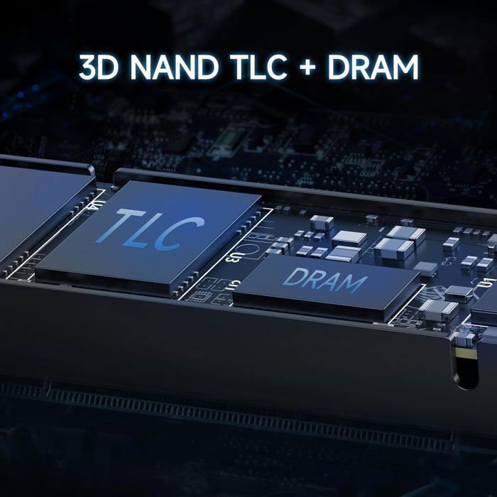 Disque Dur SSD PS5 Interne Fanxiang S770 SSD 500 Go NVMe M2 PCIe4.0 Avec Dissipateur