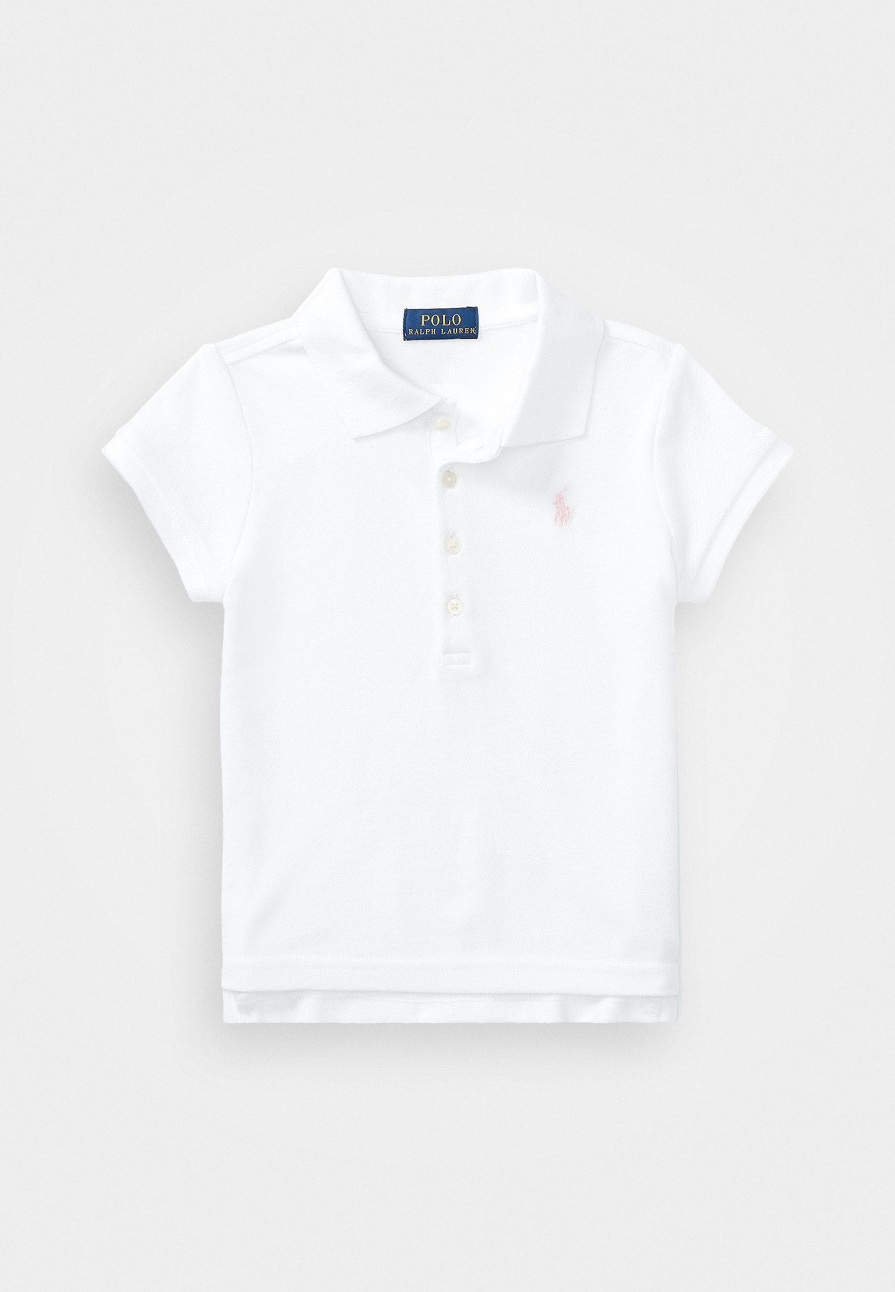 Polo Ralph Lauren Stretch-Mesh-Poloshirt – Weiß