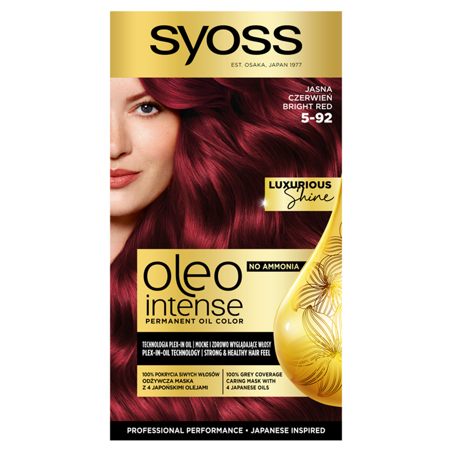 Syoss matu krāsa 7-10 dabīgi blonda Oleo Intense