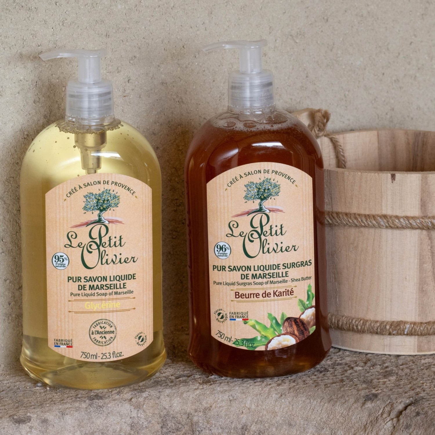 Le Petit Olivier Pur Savon Liquide de Marseille Glycérine