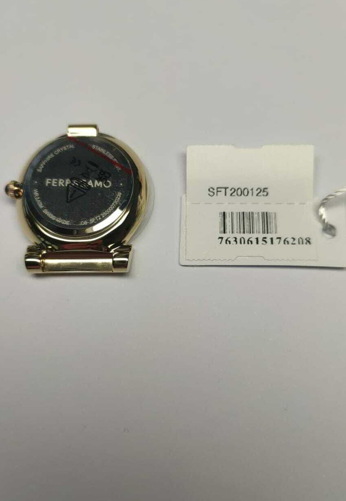 FERRAGAMO GANCINI TWISTED - Relógio - tom dourado/verde