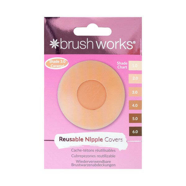 Brushworks Herbruikbare Siliconen Tepelhoesjes Kleur 3.0