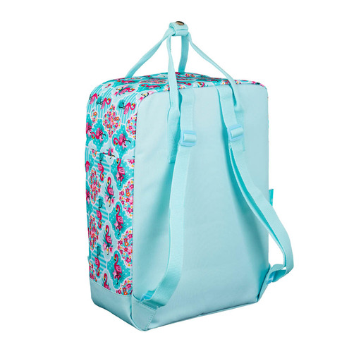  Moos Flamingo Turquoise Rugzak met Handvatten