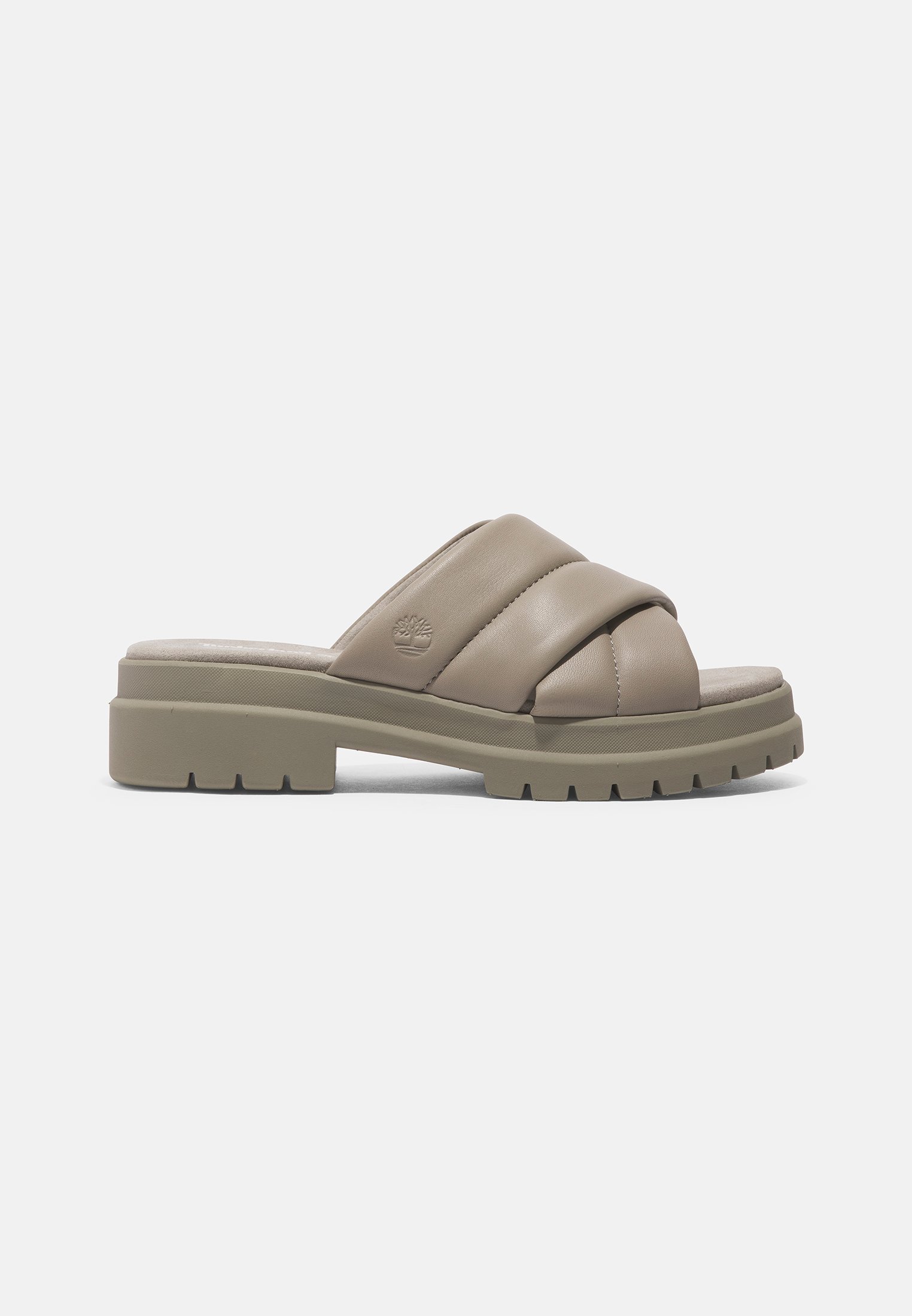 Timberland LONDON VIBE - Ciabatte - pieno fiore color tortora chiaro