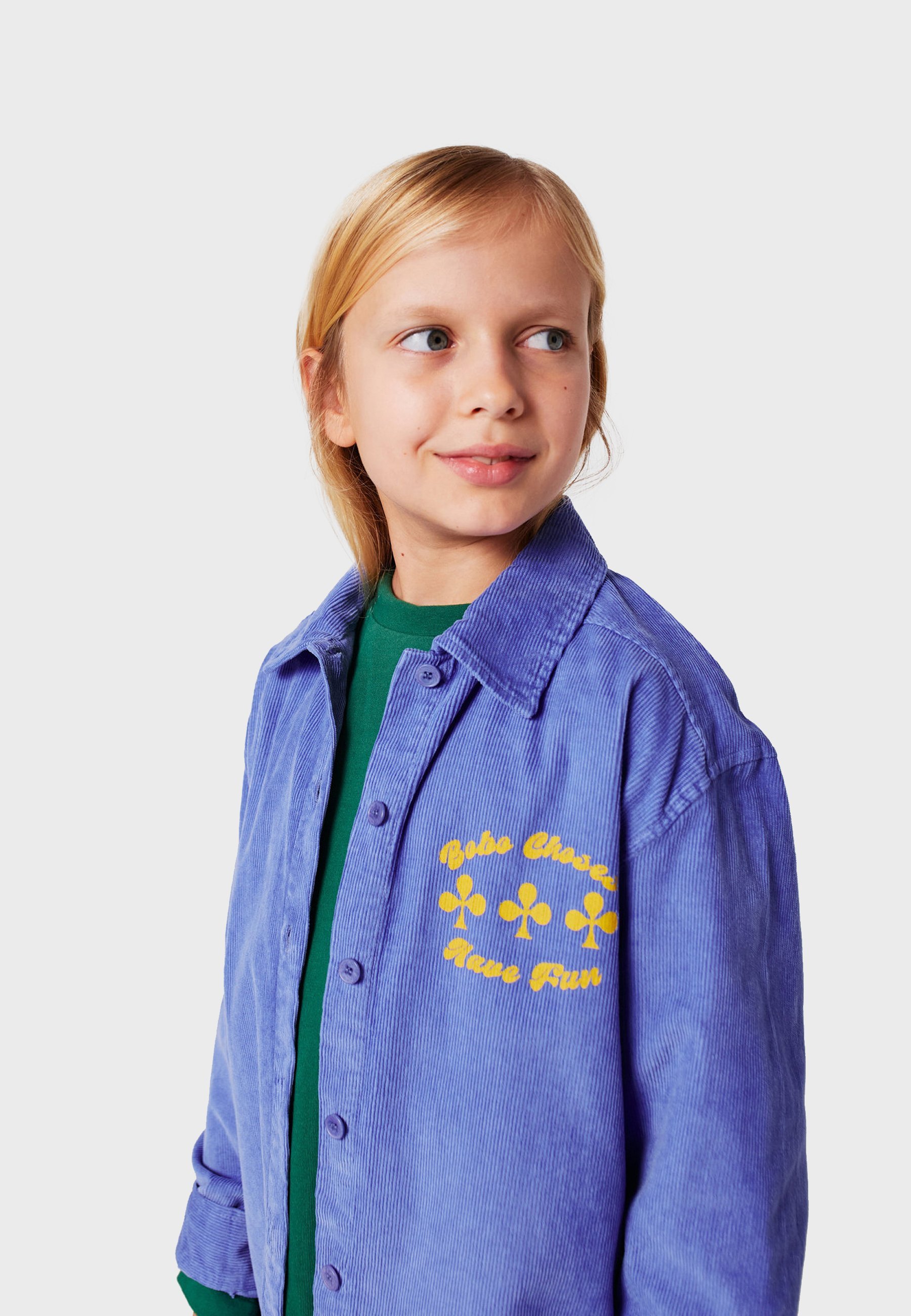Bobo Choses HAVE FUN UNISEX - Bluzka zapinana na guziki - lawenda