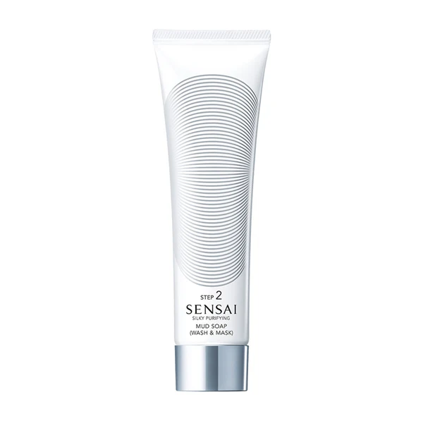 Silky Purifying Mud Soap (Wash & Mask) - Sapone detergente viso, Esfoliante Purificante viso