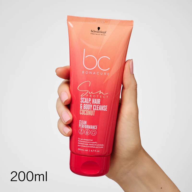 Schwarzkopf Professional BC Bonacure Sun Protect Scalp, Hair & Body Cleanse sprchový gél 2 v 1
