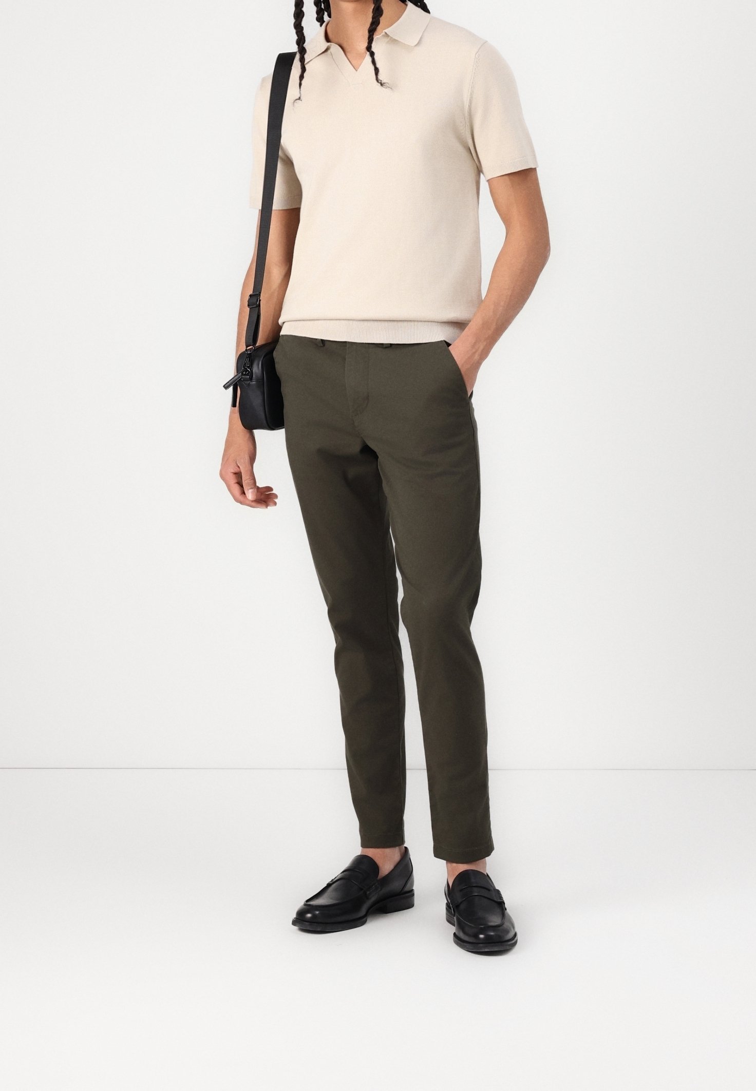 Selected Homme Polo shirt - beige