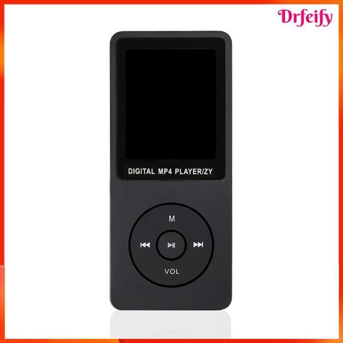 Lecteur MP3/MP4 portable - AKOZON - 32 Go - Écran 1,8 pouces - Radio FM - Haut-parleur intégré