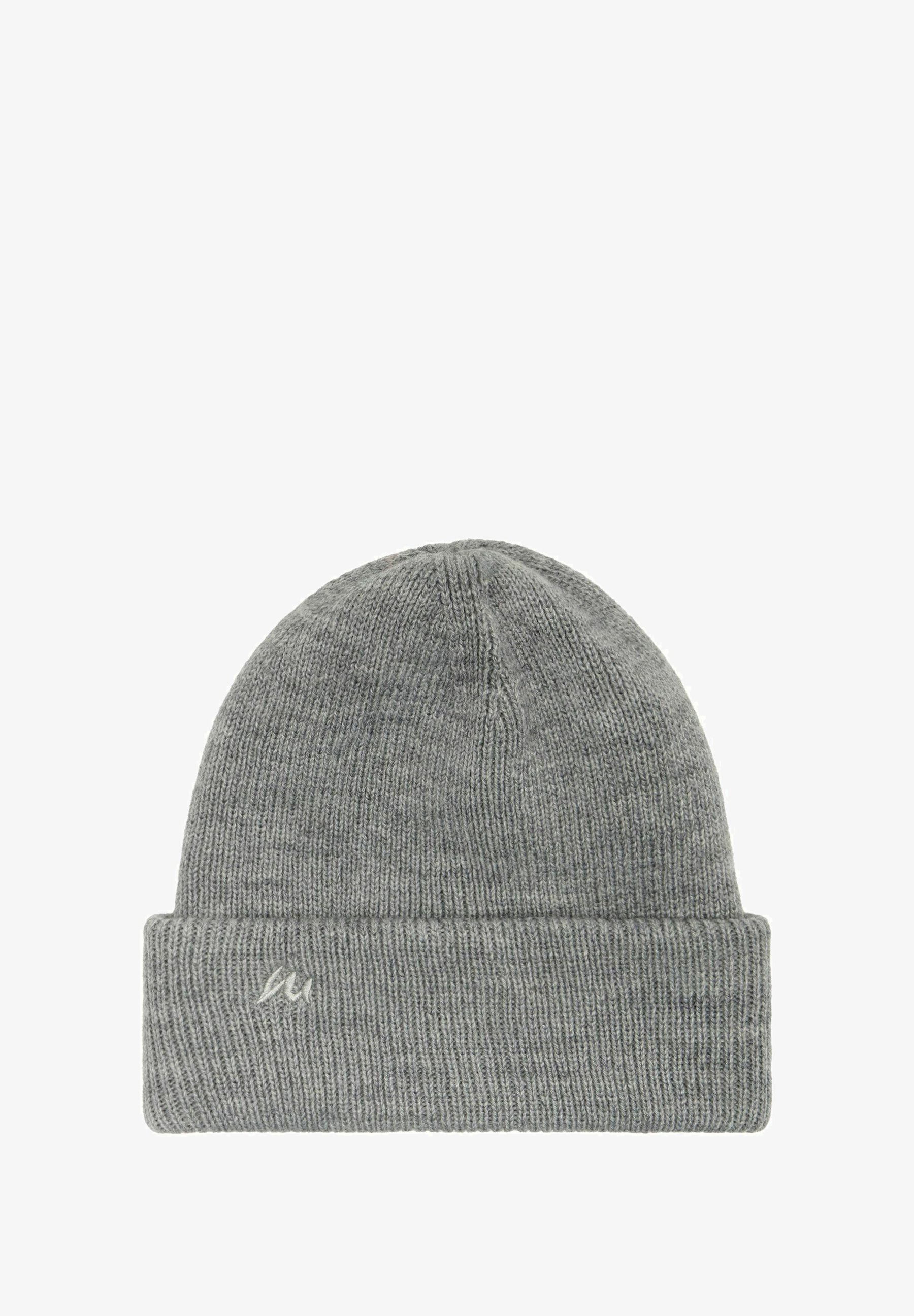 Moves HATTAS - Beanie - m grijs gemêleerd