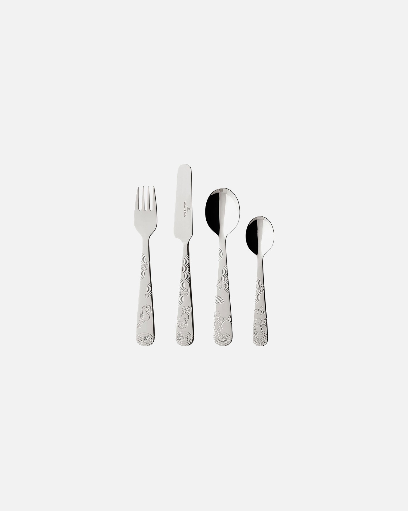 Villeroy & Boch set pribora za jelo za djecu, 4 dijela, dizajn: Vesel kao medvjed – 1 dio