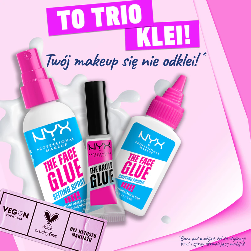 NYX Professional Makeup The Face Glue Setting Spray spray utrwalający