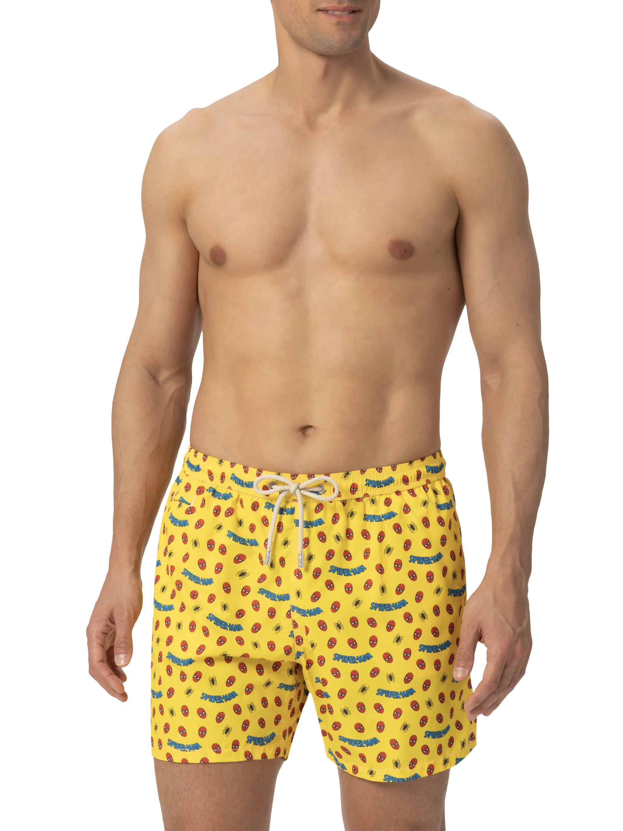 Zwempak met vederlichte look in lichtgewicht stof met Spiderman-print | MARVEL