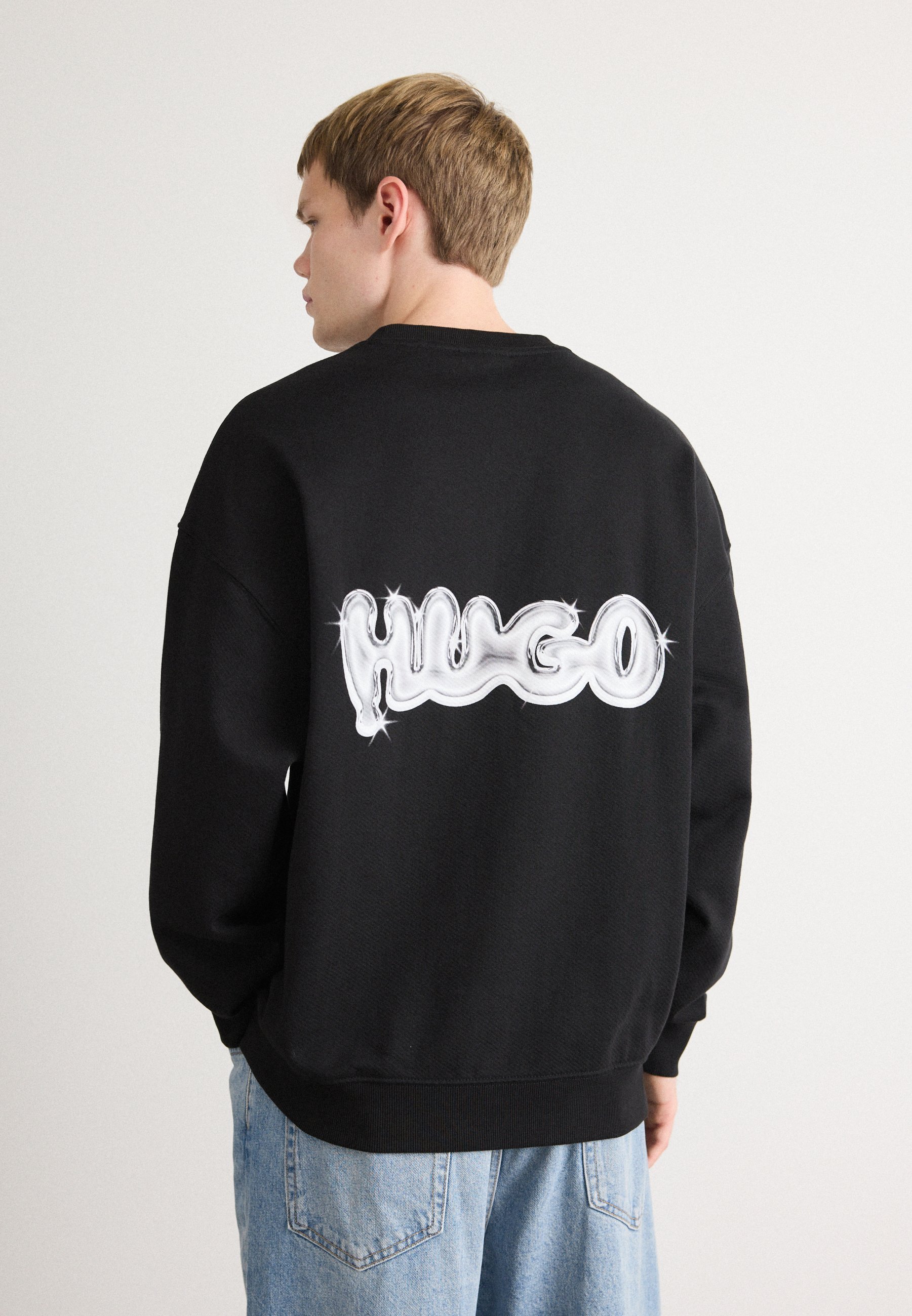 HUGO NYROCREW - Bluza - czarna