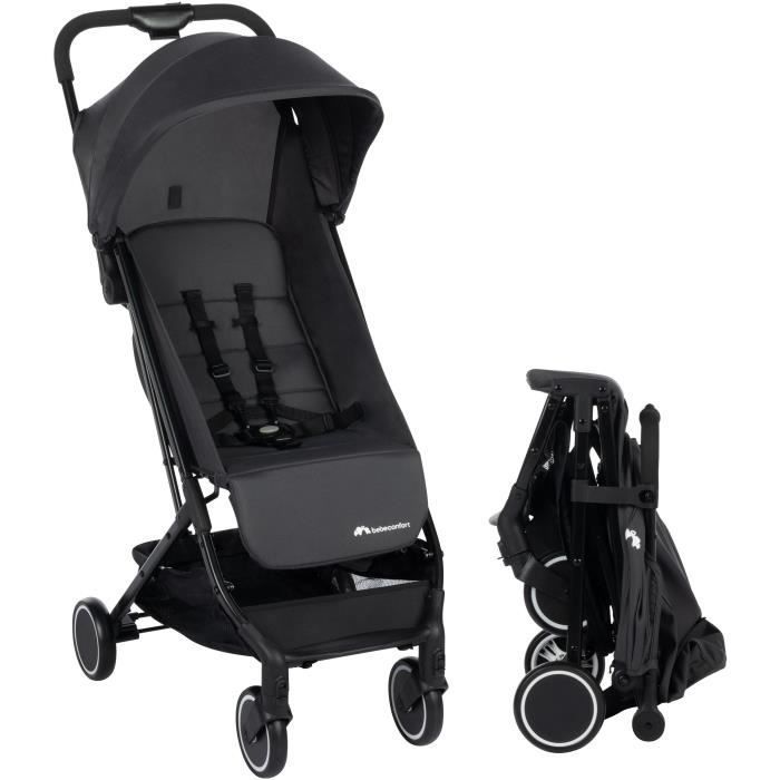 BEBECONFORT SOKO Passeggino ultracompatto e leggero, dalla nascita fino a 15 kg (circa 3-4 anni), grafite minerale