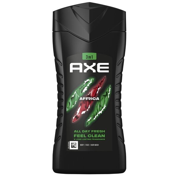 Axe Africa 3-u-1 gel za tuširanje i šampon<br>250ml
