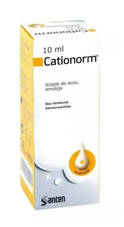 Cationorm, Krople do oczu
