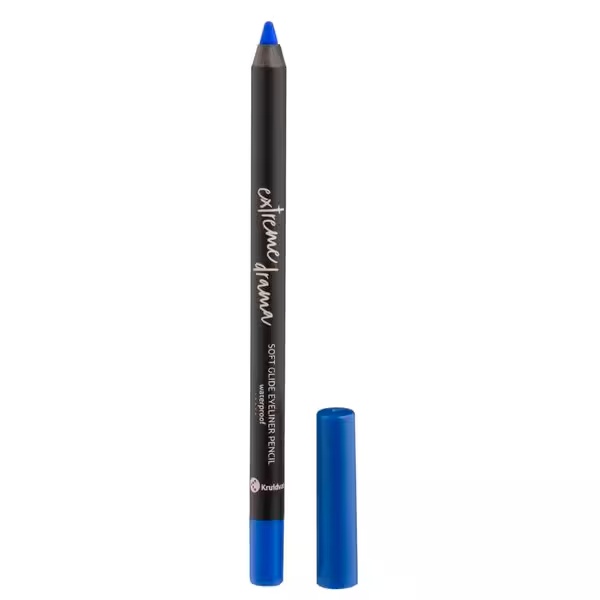 „Kruidvat Extreme Drama 083 Powerful Blue Soft Glide“ vandeniui atsparus akių kontūro pieštukas<br>1,2 g