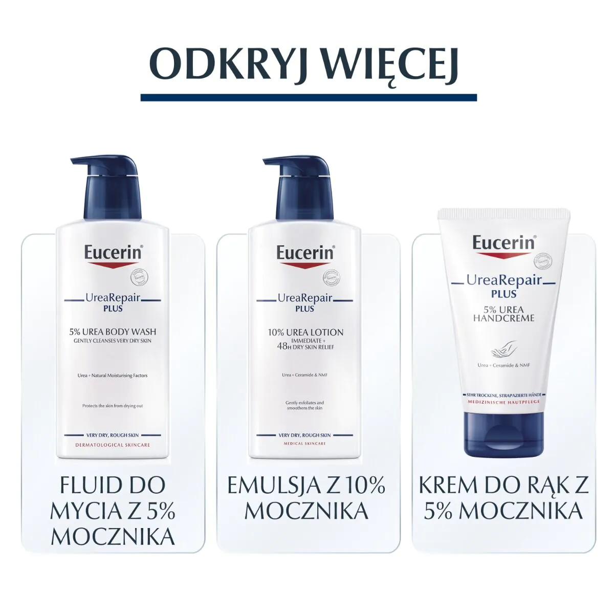 Eucerin Urarepair Plus Regenerujący krem do stóp z 10% mocznika