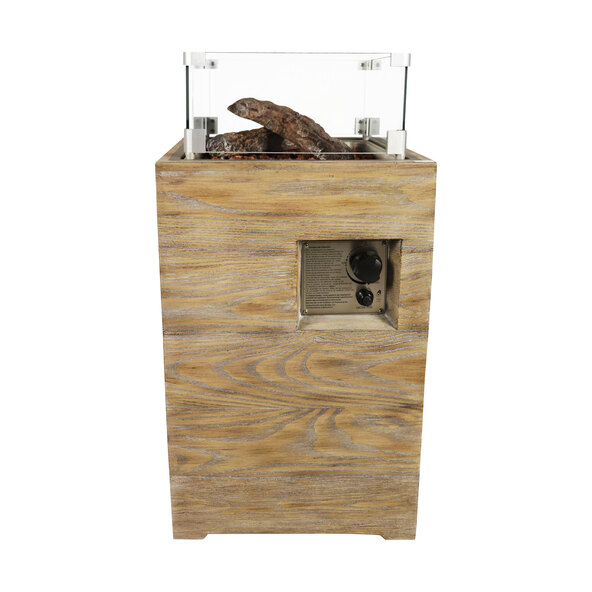 Gaskamin Compact Square, λάιμ
