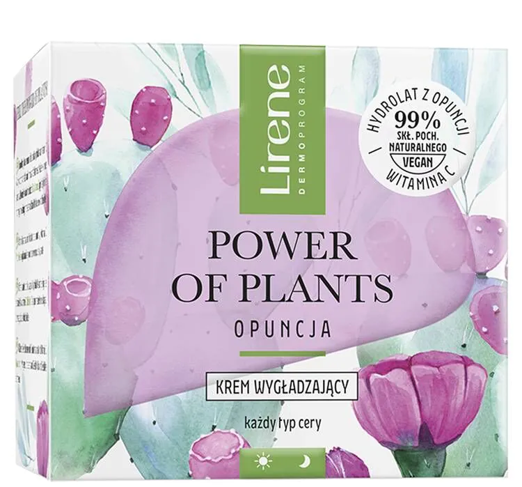 Lirene Power Of Plants Opuncja Krem wygładzający