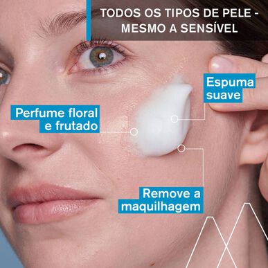 Uriage Mousse de Eau Nettoyante putojantis prausiklis normaliai ir mišriai odai 150 ml
