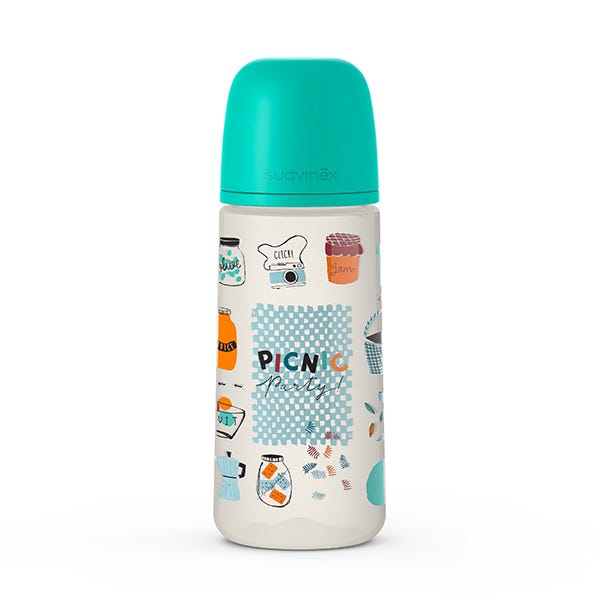 Nappflaska Anatomisk Silikon | 360 ml