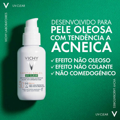 Vichy Capital Soleil UV Clear -aurinkovoide SPF50 40 ml