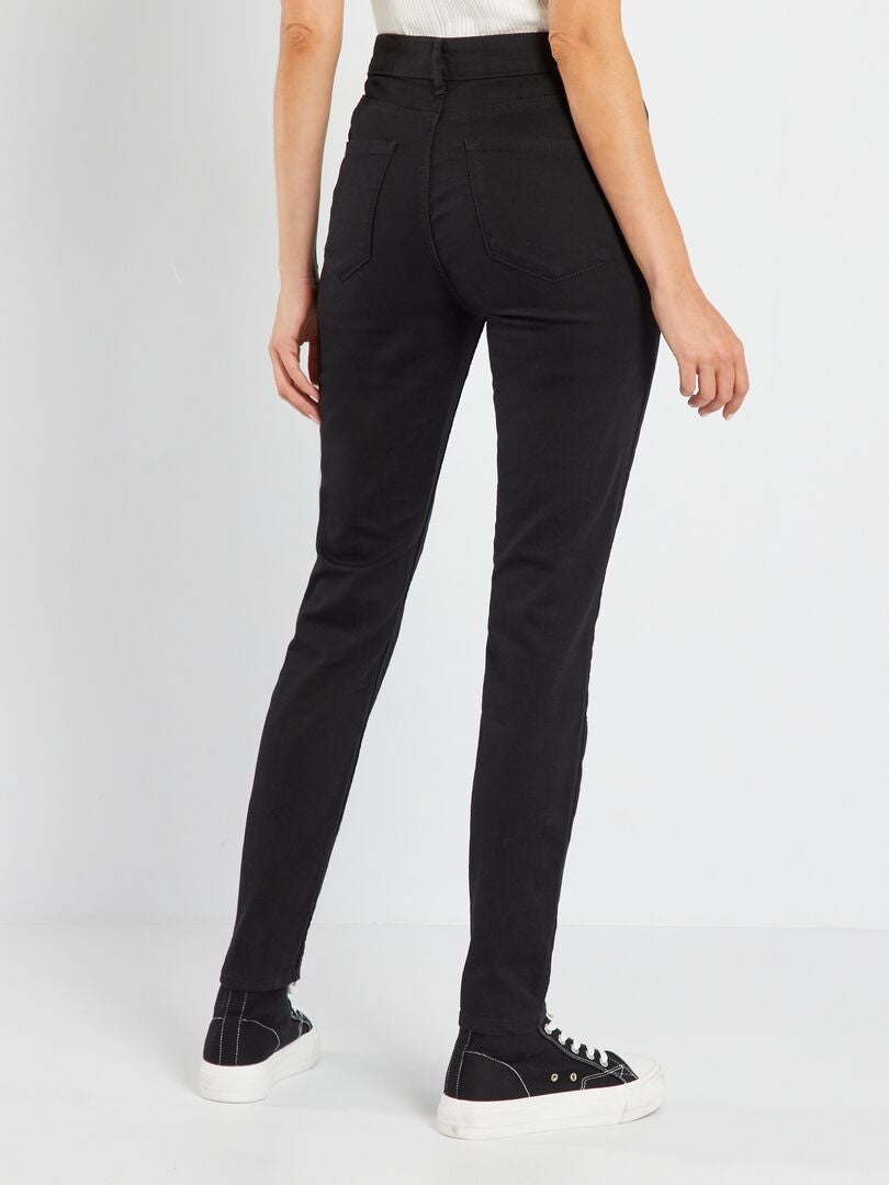 Calça jeans skinny fit - preta