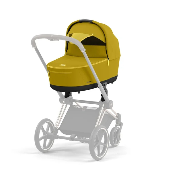 Kočárek Cybex Priam V4 hořčicově žlutá, rám chromově černý