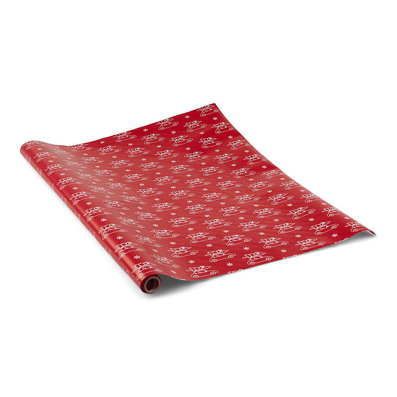 Kerstpapier voor thuis, 5 x 70 cm, dubbelzijdig