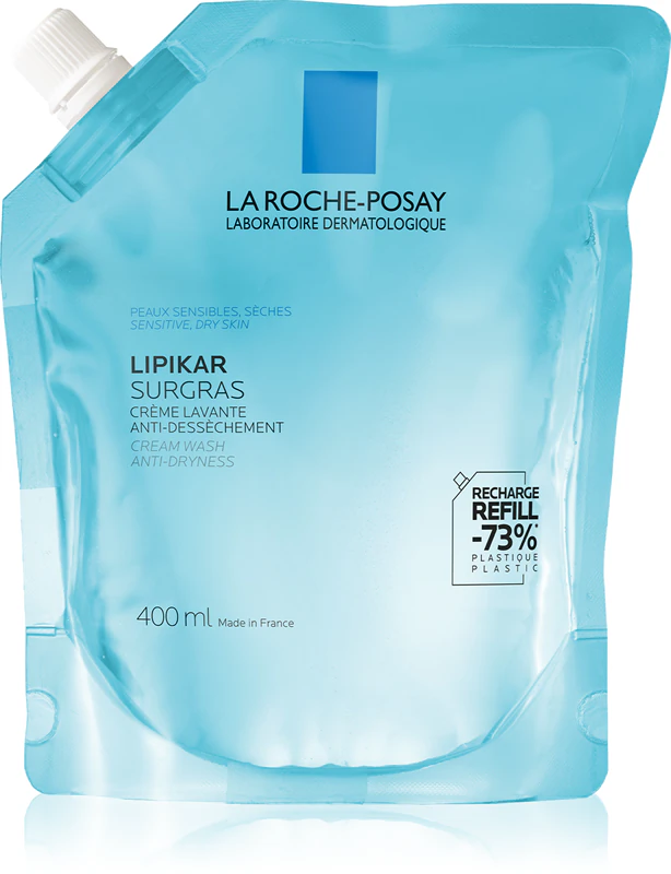 La Roche-Posay Lipikar Surgras Recarga de Creme de Banho