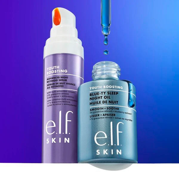 elf SKIN Youth Boosting Blue-Ty Sleep Night Oil 30ml