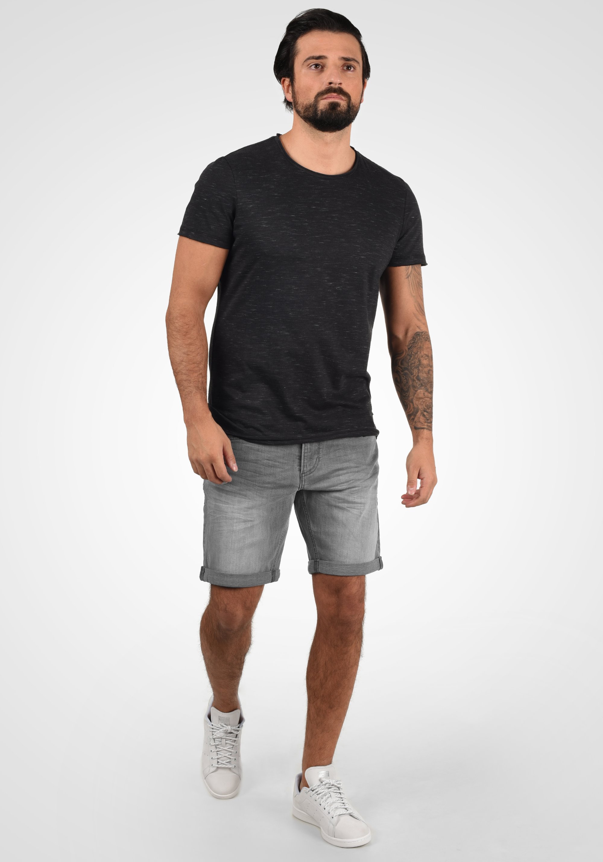 Short en jean Blend BHGRILITSCH - gris denim