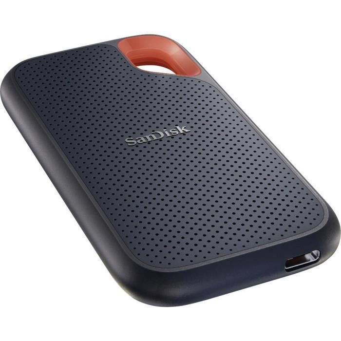 SSD externo SanDisk Extreme® - 2 TB - USB 3.2 Gen 2 - À prova d'água e poeira - Preto