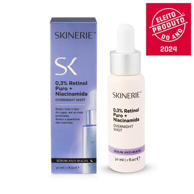 Skinerie Yövasvoseerumi retinolia ja niasiiniamidia sisältävällä yövoiteella 30 ml
