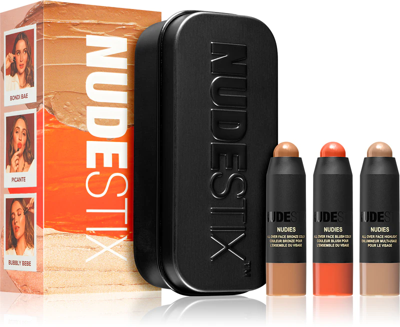 Sada mini dekoratívnej kozmetiky Nudestix Kit Beachy Nudes