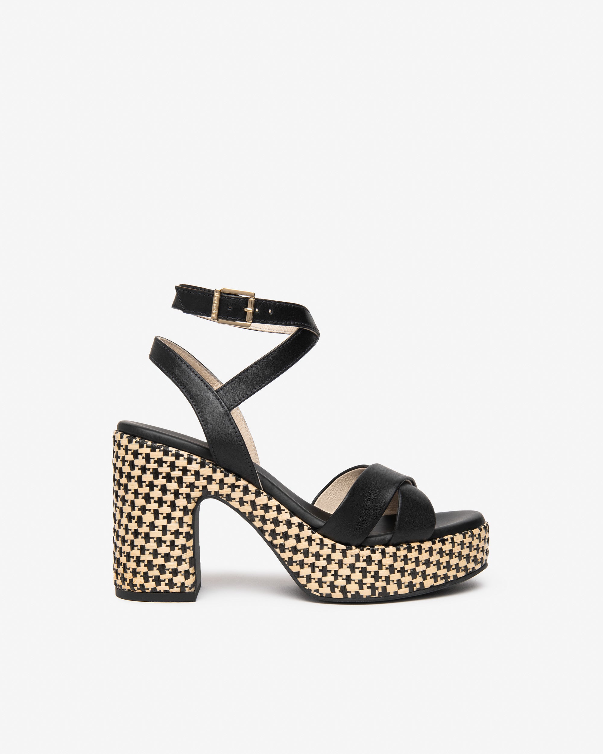  Damen-Ledersandalen