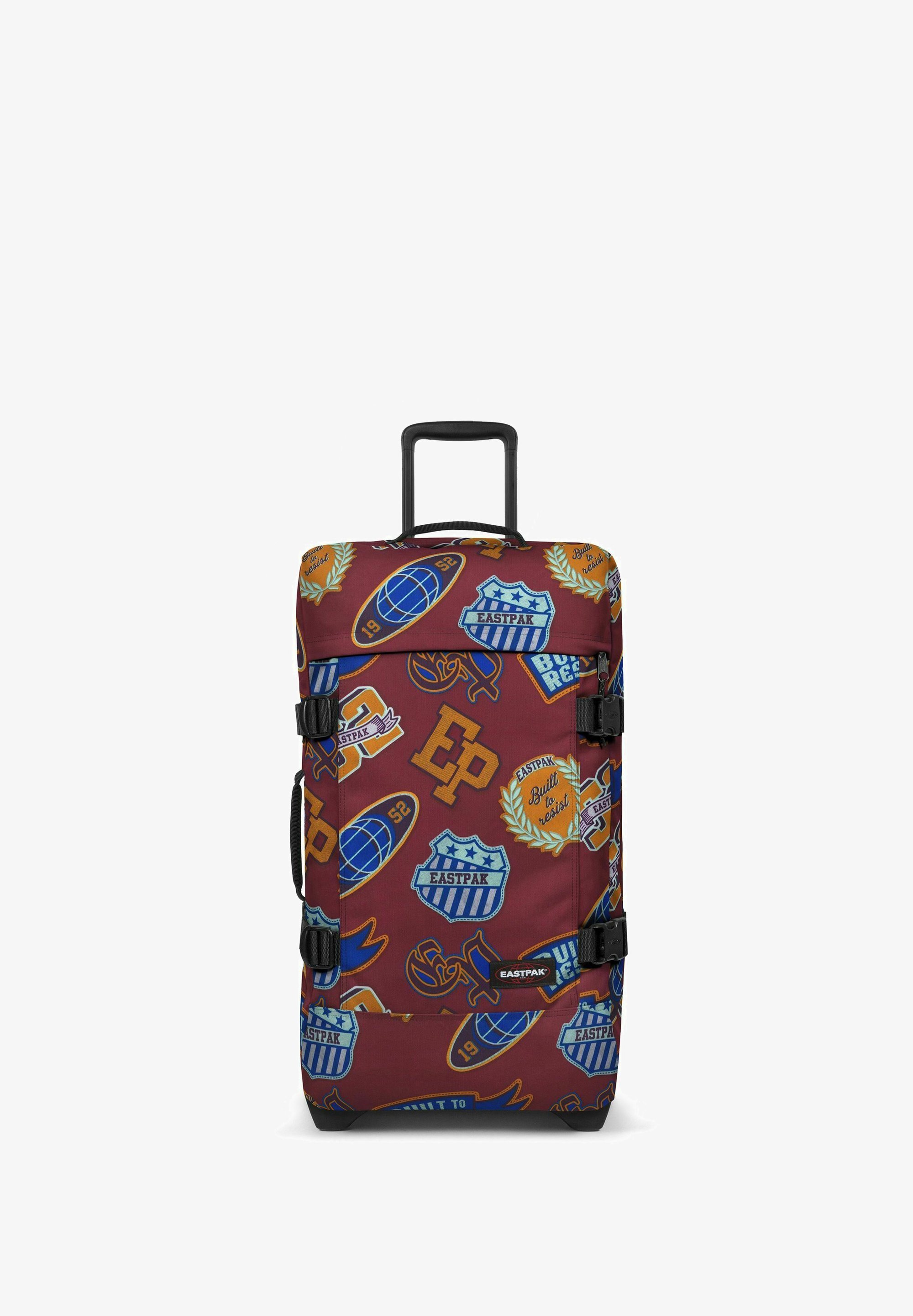 Eastpak TRANVERZ - Mala com rodas - cor bordô contrastante