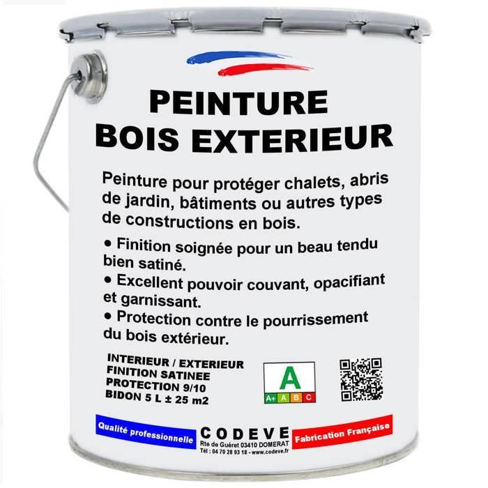 Exterior Wood Paint - 20 L - Codeve Wood - RAL 9010 - Pure White