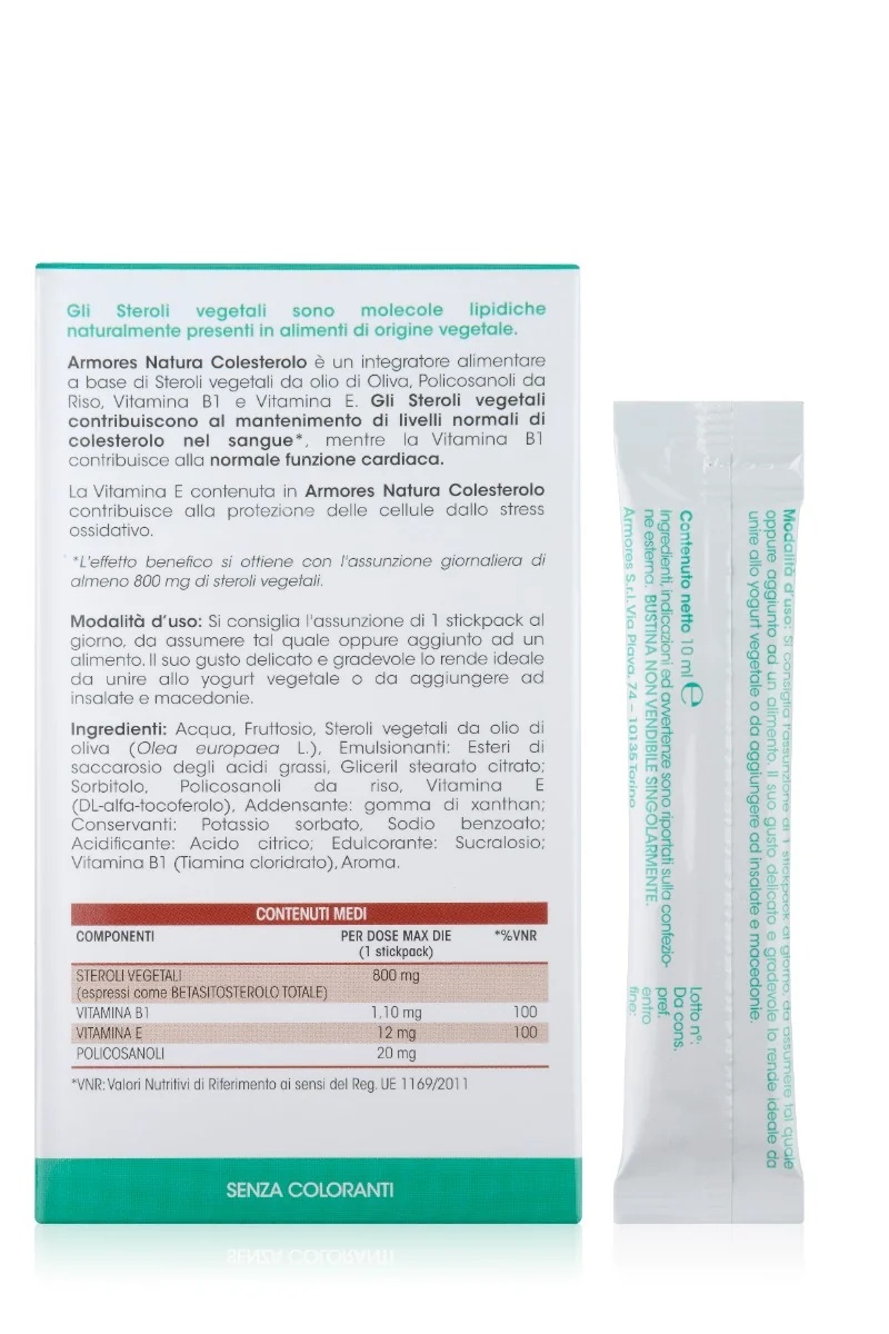 ARMORES NATURA Armores Natura Cholesterol Voedingssupplement 14 zakjes plantensterolen